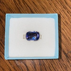 Touchstone Crystal Tanzanite Ring
